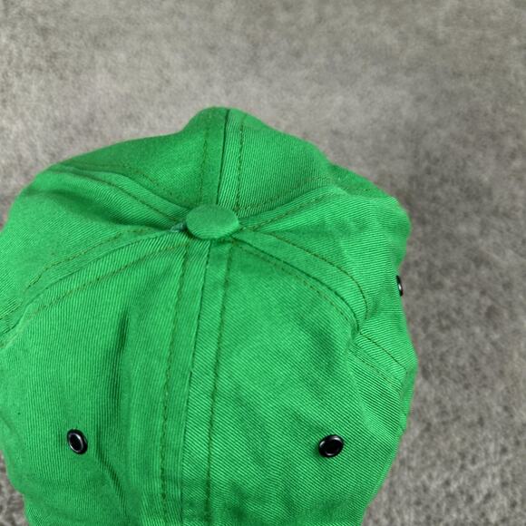 VTG Quaker State Hat Cap Snap Back Green Embroidered Advertising Mens Motor Oil - Picture 7 of 8